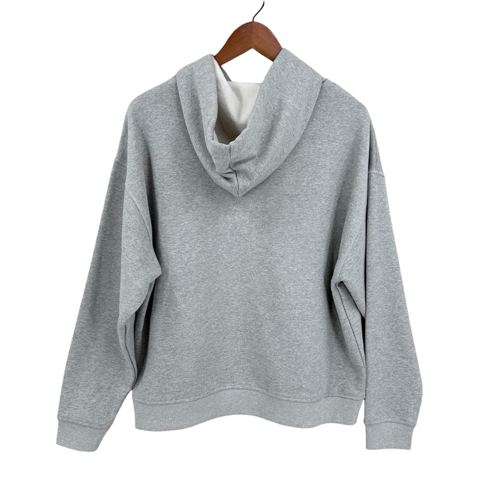 New FAVORITE DAUGHTER Hoodie The Collegiate Graphic Gray - Picture 3 of 6